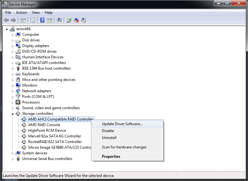amd sata controller driver windows 10 64 bit download